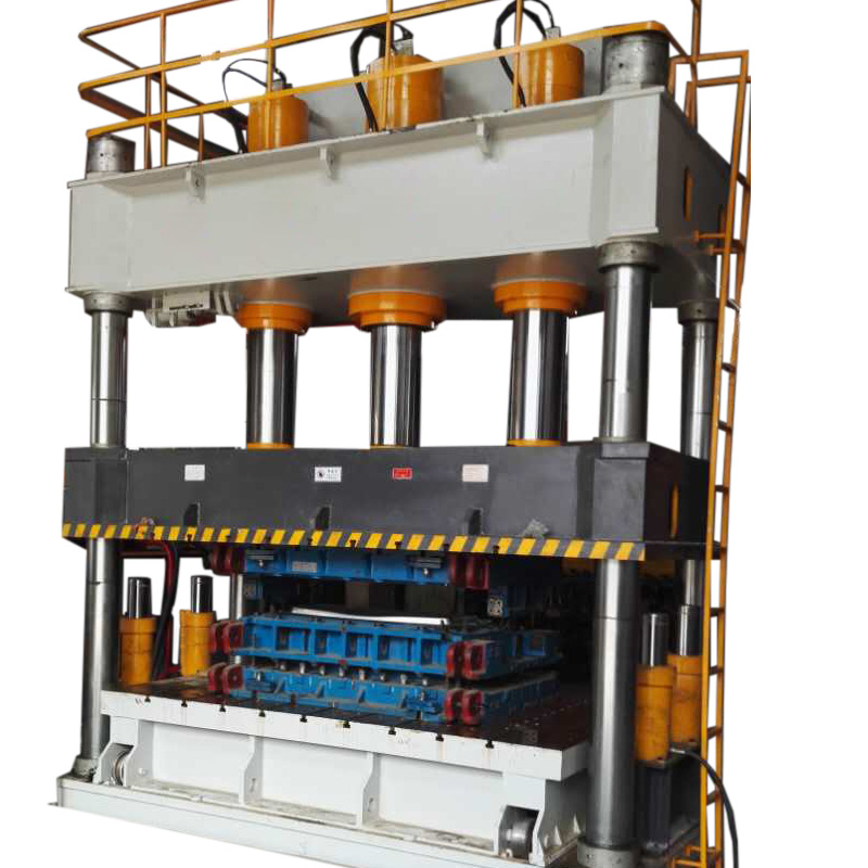 伺服1600吨四柱液压机模压玻璃钢制品设备smc液压机